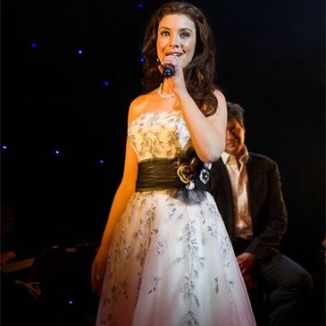 Margaret on stage at the Theatre Royal, London
